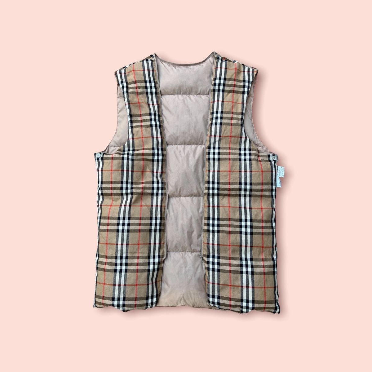 Burberry × Designer × Vintage BURBERRYS NOVA CHECKED PADDED JACKET LINING Size US L / EU 52-54 / 3 - 1 Thumbnail