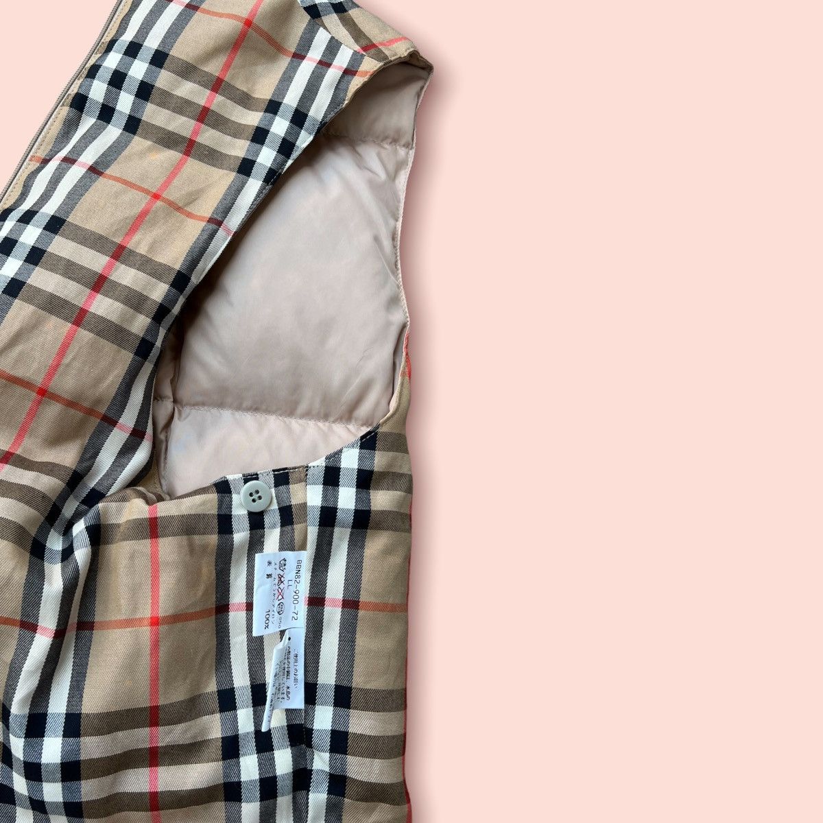 Burberry × Designer × Vintage BURBERRYS NOVA CHECKED PADDED JACKET LINING Size US L / EU 52-54 / 3 - 8 Thumbnail