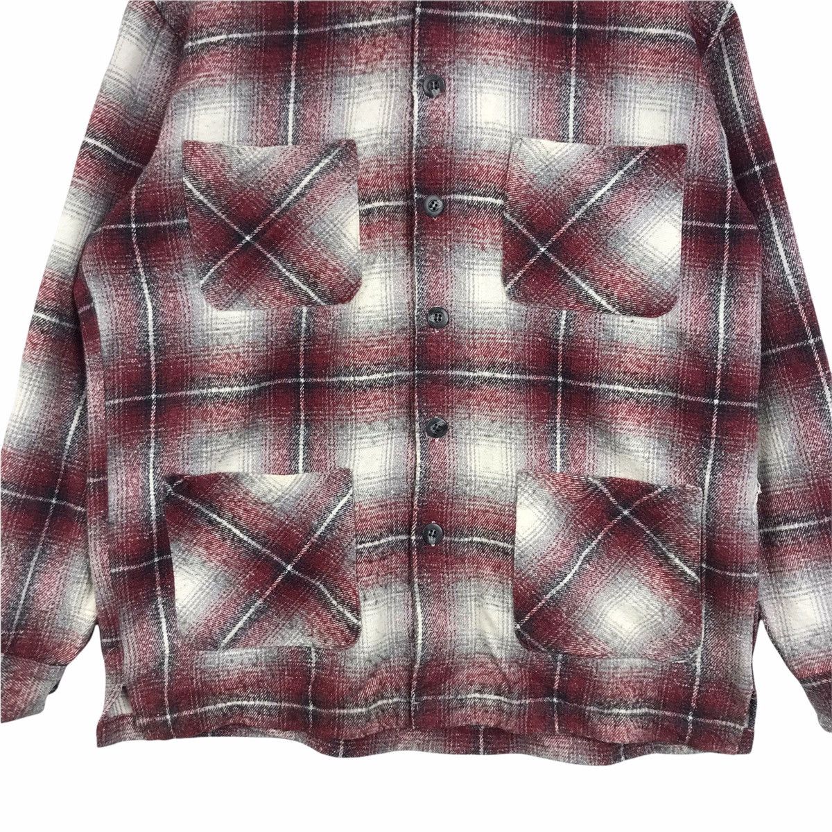 Vintage Vintage FLYING SCOTSMAN Outdoor Flannel Shirt Size US L / EU 52-54 / 3 - 5 Thumbnail