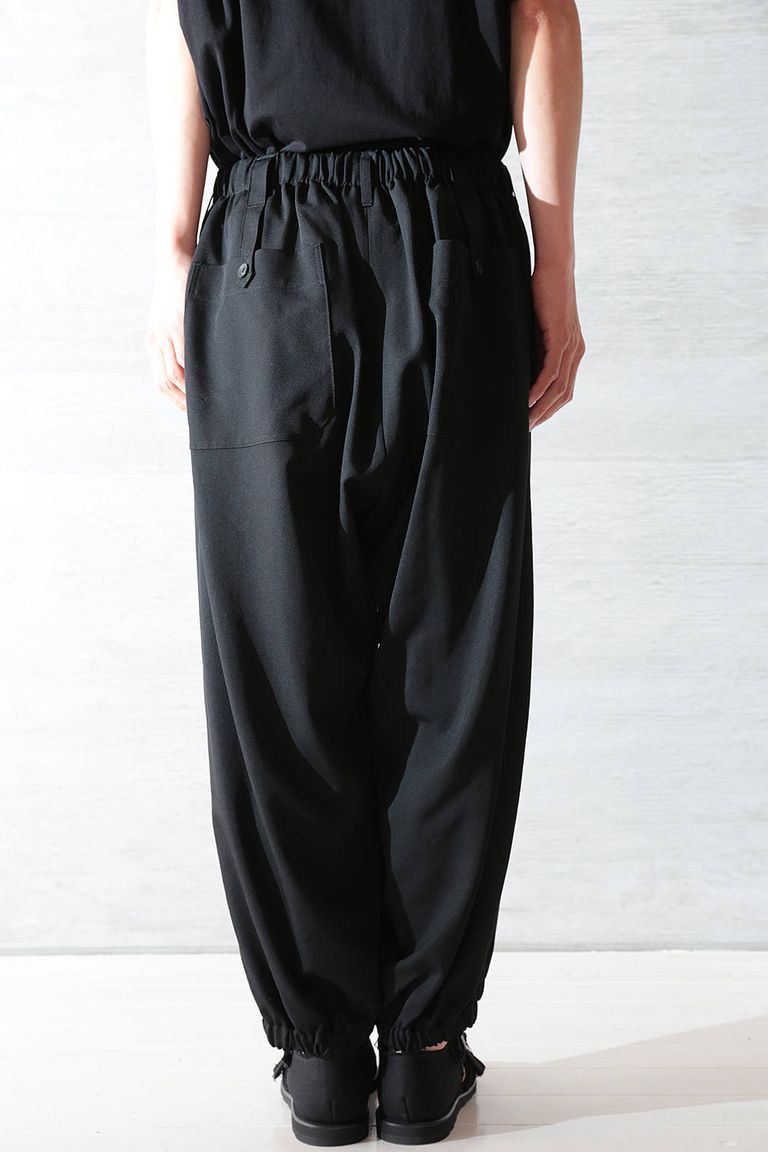 Yohji Yamamoto Yohji Yamamoto Pour Homme SS20 - Wool Tab Gather Pants Size US 30 / EU 46 - 6 Thumbnail