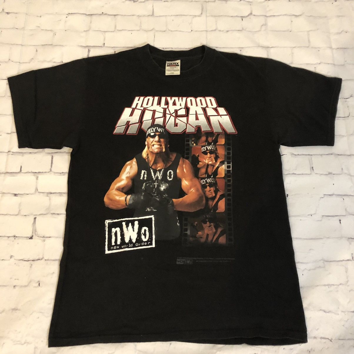 Vintage 1998 WCW Hollywood Hogan NWO T shirt