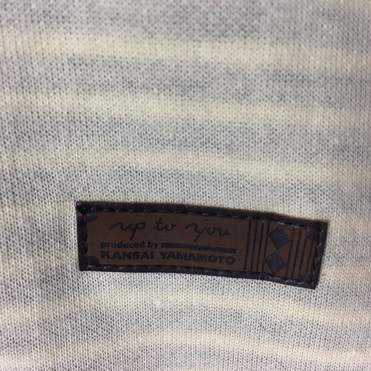 Kansai Yamamoto UP TO YOU KANSAI YAMAMOTO Japanese Brand Stripes Sweatshirt Size US L / EU 52-54 / 3 - 3 Thumbnail