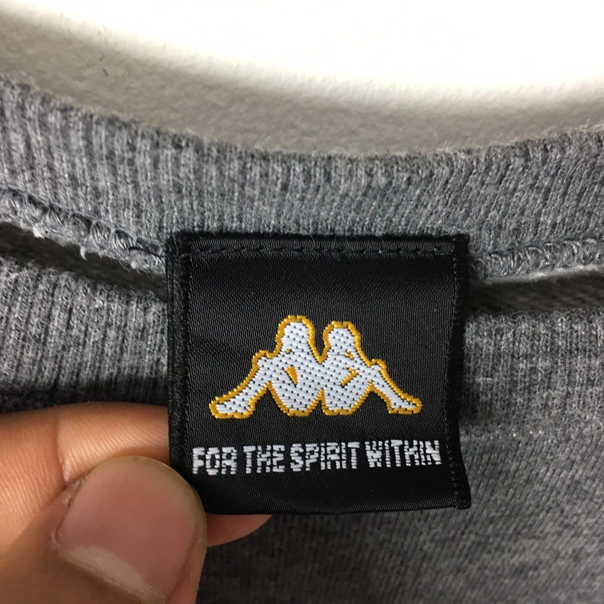 Kappa KAPPA SPORT Side Tape Hip Hop Swag Rap Grey Sweatshirt Size US S / EU 44-46 / 1 - 3 Thumbnail