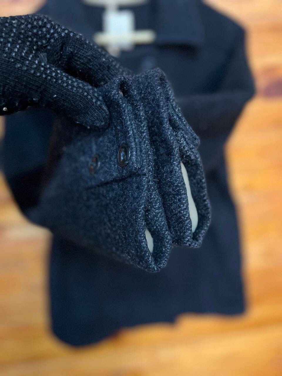 Japanese Brand DOUBLE BREAST WOOL PEACOAT Size M / US 6-8 / IT 42-44 - 6 Thumbnail