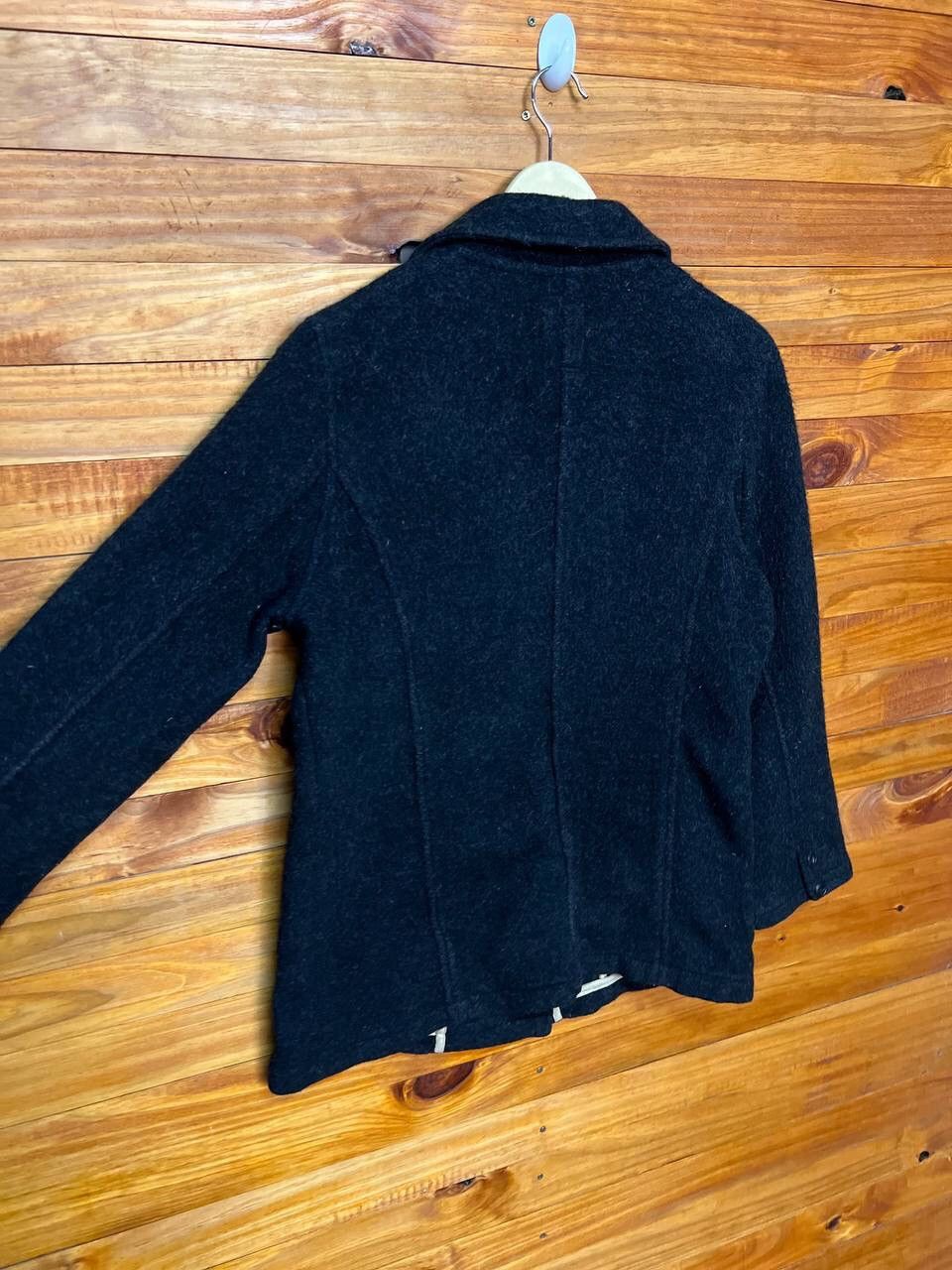 Japanese Brand DOUBLE BREAST WOOL PEACOAT Size M / US 6-8 / IT 42-44 - 9 Thumbnail
