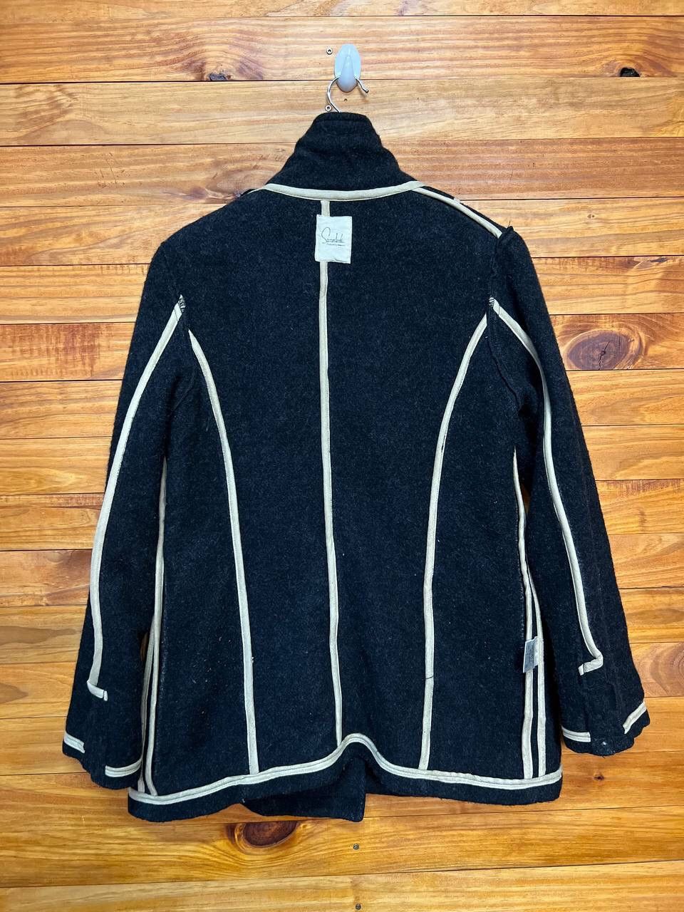 Japanese Brand DOUBLE BREAST WOOL PEACOAT Size M / US 6-8 / IT 42-44 - 12 Thumbnail