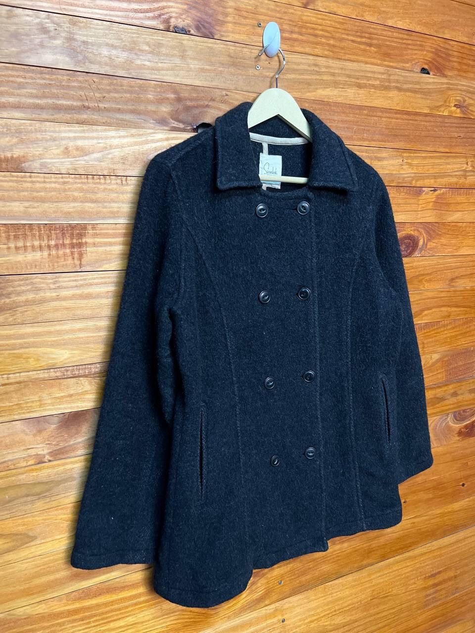 Japanese Brand DOUBLE BREAST WOOL PEACOAT Size M / US 6-8 / IT 42-44 - 2 Thumbnail