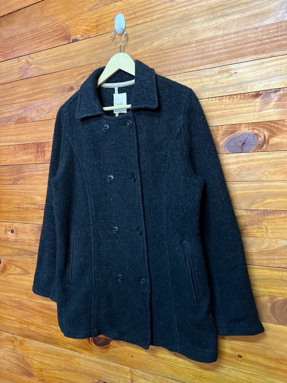 Japanese Brand DOUBLE BREAST WOOL PEACOAT Size M / US 6-8 / IT 42-44 - 3 Thumbnail