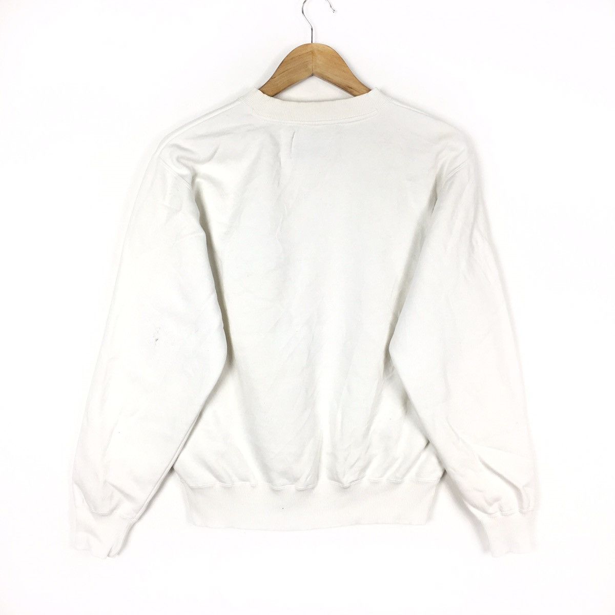 Champion Vintage CHAMPION Sportswear Plain Usa White Sweatshirt Size US M / EU 48-50 / 2 - 4 Thumbnail