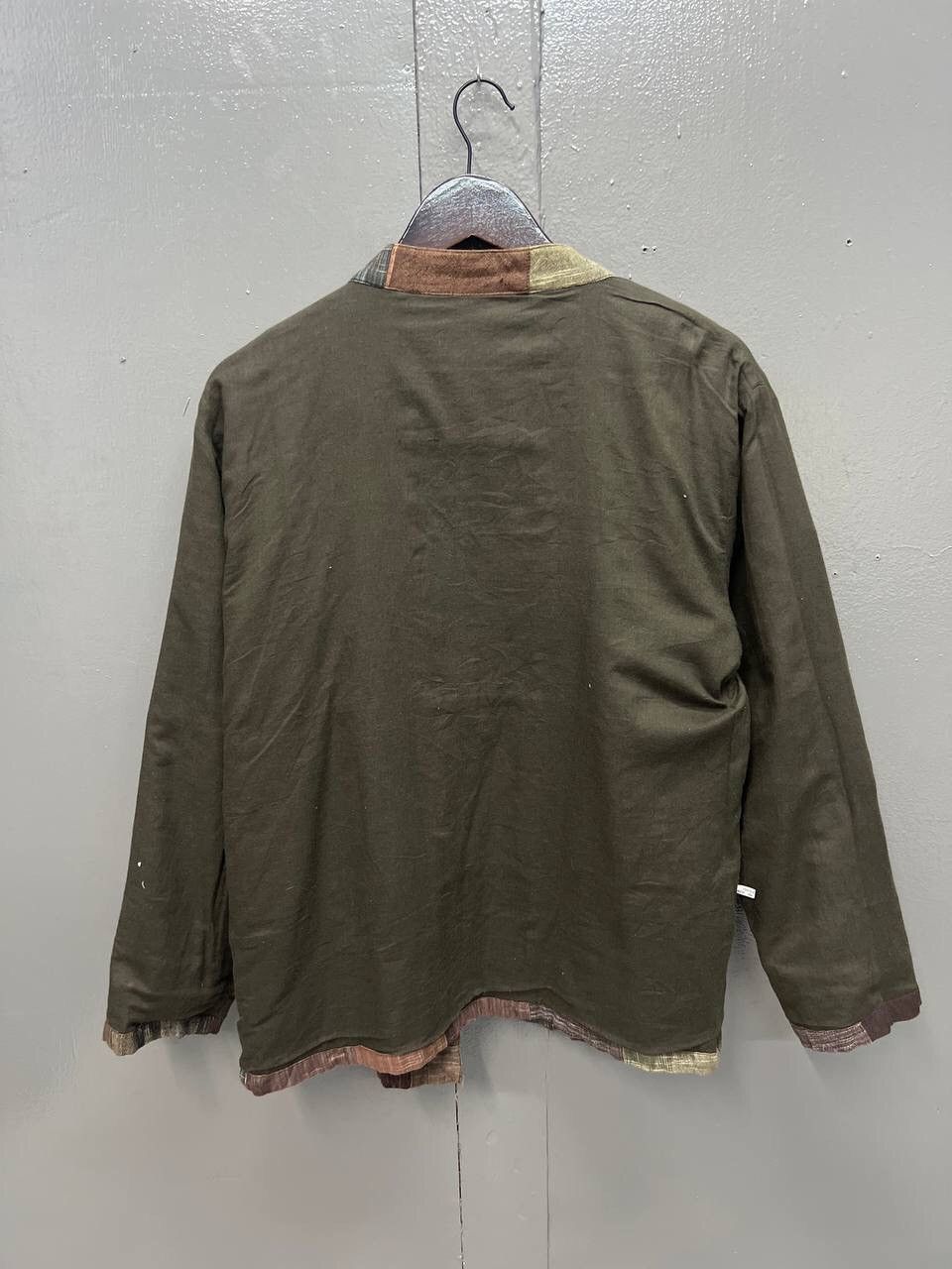 Japanese Brand VINTAGE PATCHWORK COTTON JACKET Size US M / EU 48-50 / 2 - 7 Thumbnail
