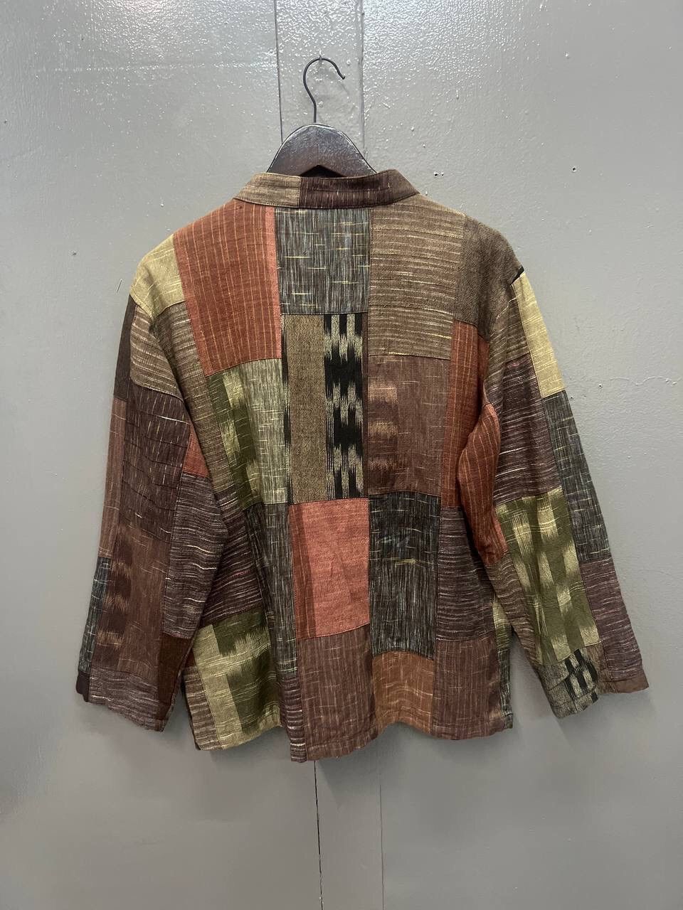 Japanese Brand VINTAGE PATCHWORK COTTON JACKET Size US M / EU 48-50 / 2 - 4 Thumbnail