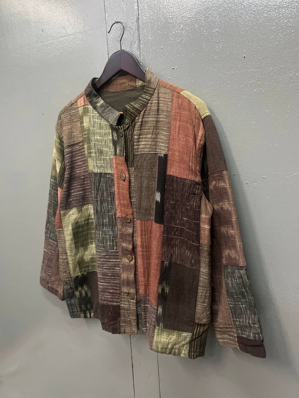 Japanese Brand VINTAGE PATCHWORK COTTON JACKET Size US M / EU 48-50 / 2 - 3 Thumbnail