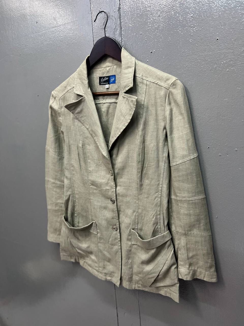 Claude Montana CLAUDE MONTANA BLU COATS WOMENSWEAR Size M / US 6-8 / IT 42-44 - 3 Thumbnail