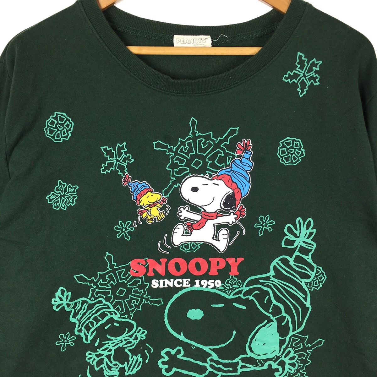 Peanuts SNOOPY PEANUTS CHRISTMAS Schulz Disney Movie Sweatshirt Size US XL / EU 56 / 4 - 2 Thumbnail