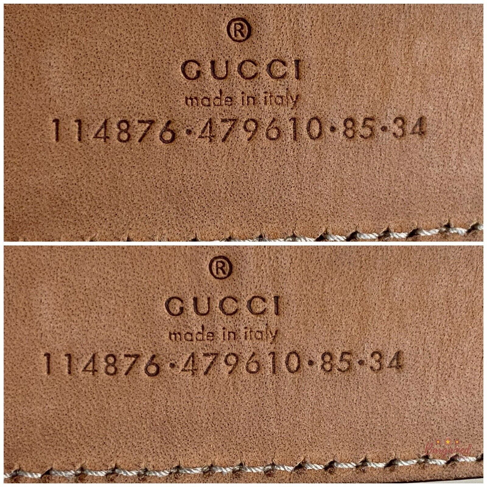 Gucci Gucci Gold Guccissima Leather Gold Interlocking G Belt Size 30 - 6 Thumbnail