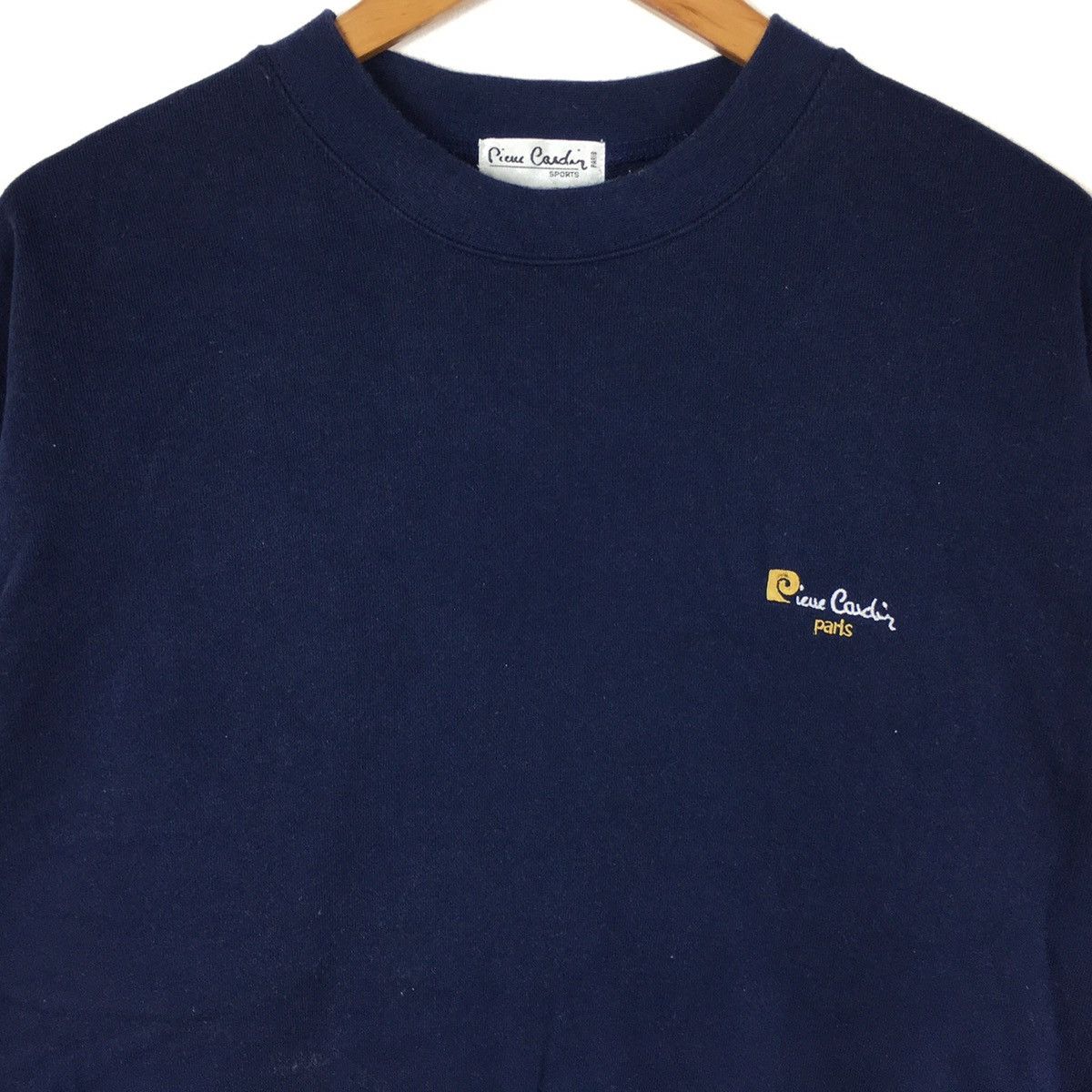 Pierre Cardin PIERRE CARDIN PARIS Sports Embroidered Black Sweatshirt Size US L / EU 52-54 / 3 - 2 Thumbnail