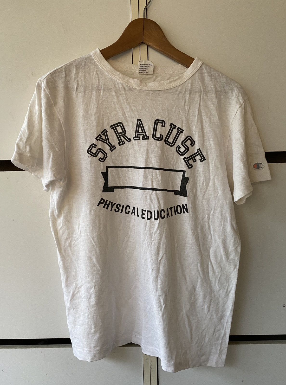 VINTAGE CHAMPION RUNNING MAN T SHIRT