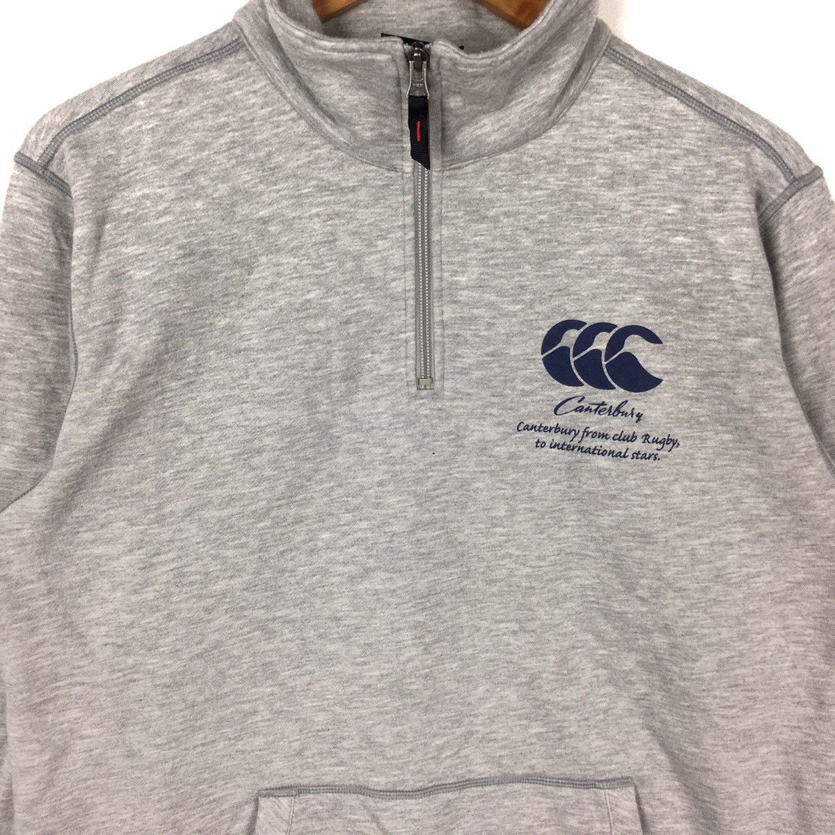 Canterbury of New Zealand CANTERBURY Of NEW ZEALAND Ccc AllBlack Half ZipperSweatshirt Size US L / EU 52-54 / 3 - 2 Thumbnail