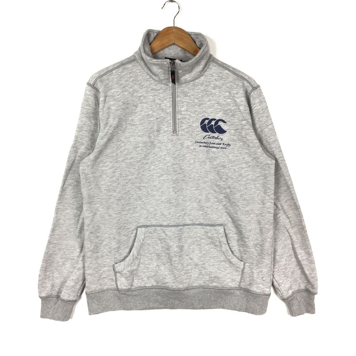 Canterbury of New Zealand CANTERBURY Of NEW ZEALAND Ccc AllBlack Half ZipperSweatshirt Size US L / EU 52-54 / 3 - 1 Thumbnail
