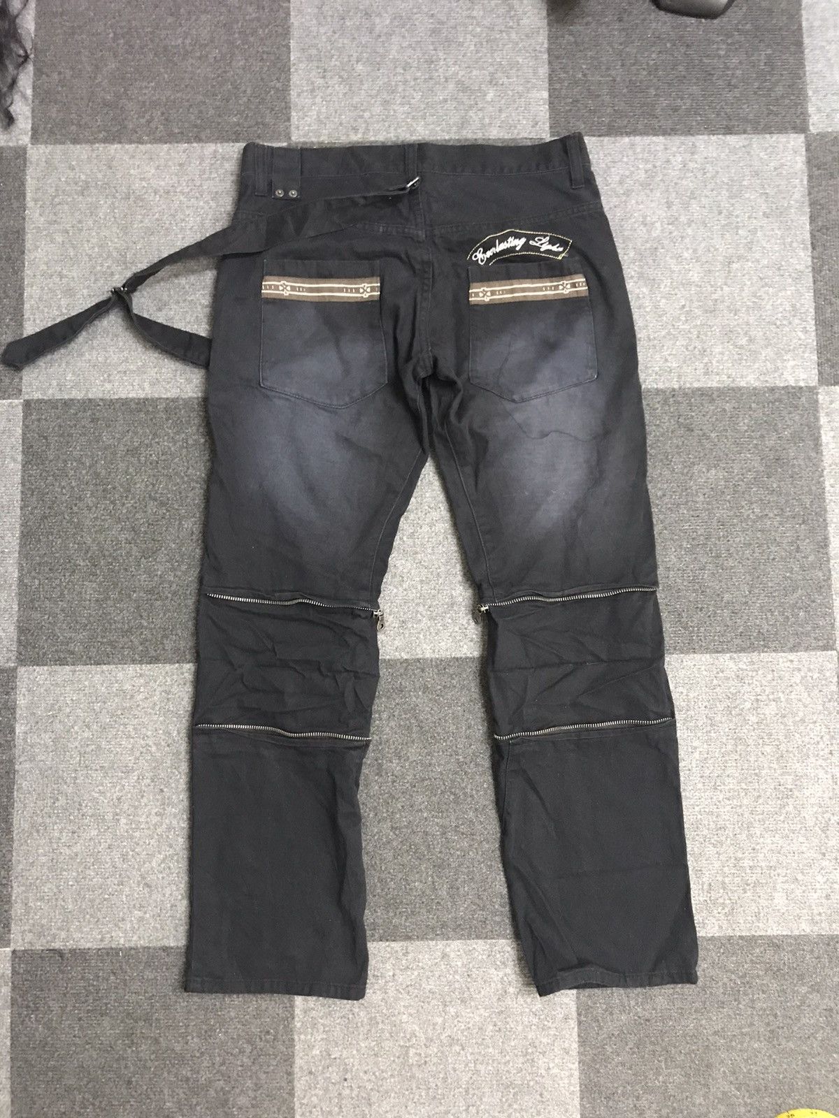 PPFM × Seditionaries Archival StoneWash PPFM Eastern Rock Streetwear Pant Size US 31 - 10 Thumbnail