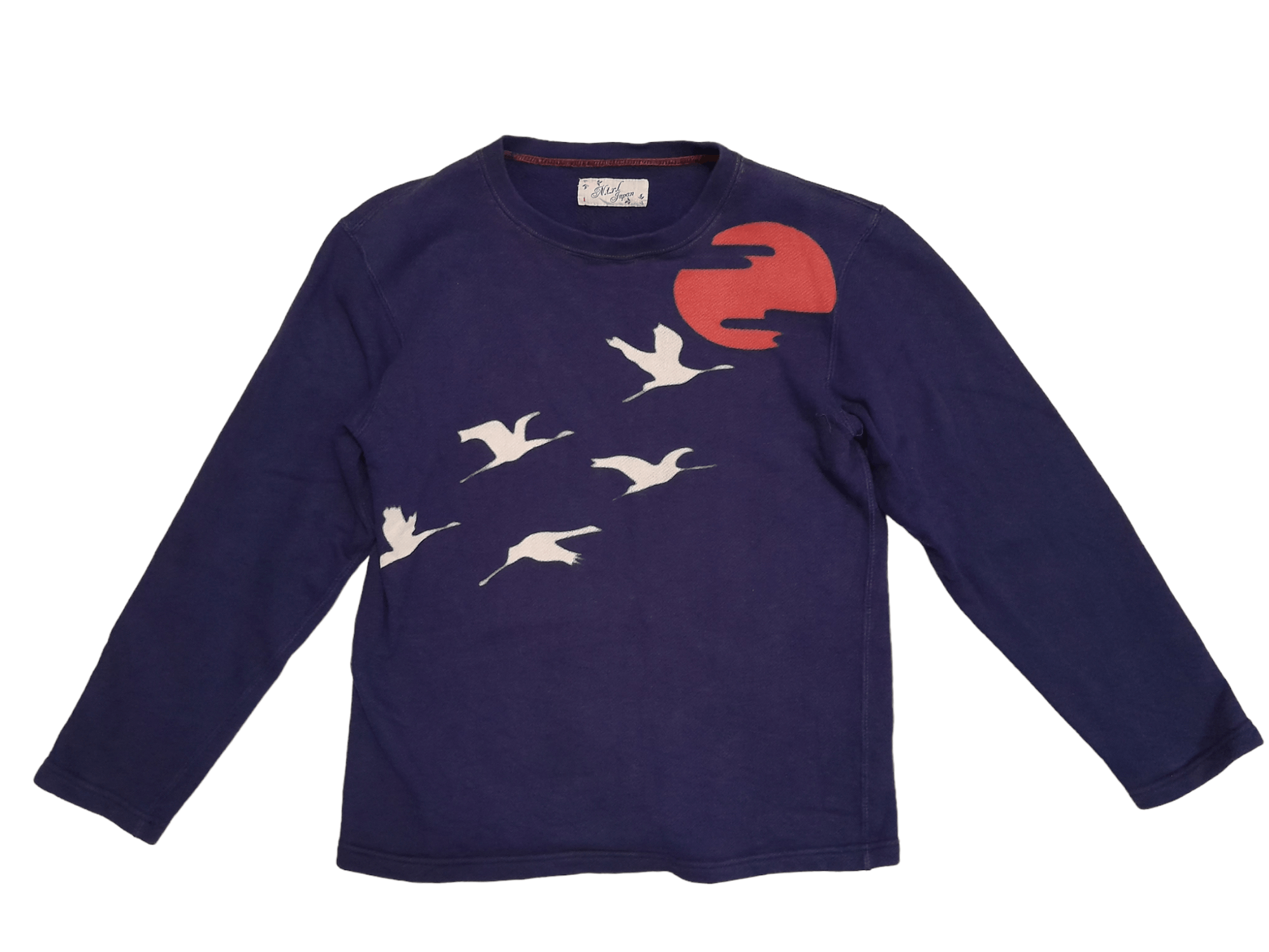 Japanese Brand NTRL Japan Sun Set Sweater (E759) Size US M / EU 48-50 / 2 - 1 Thumbnail