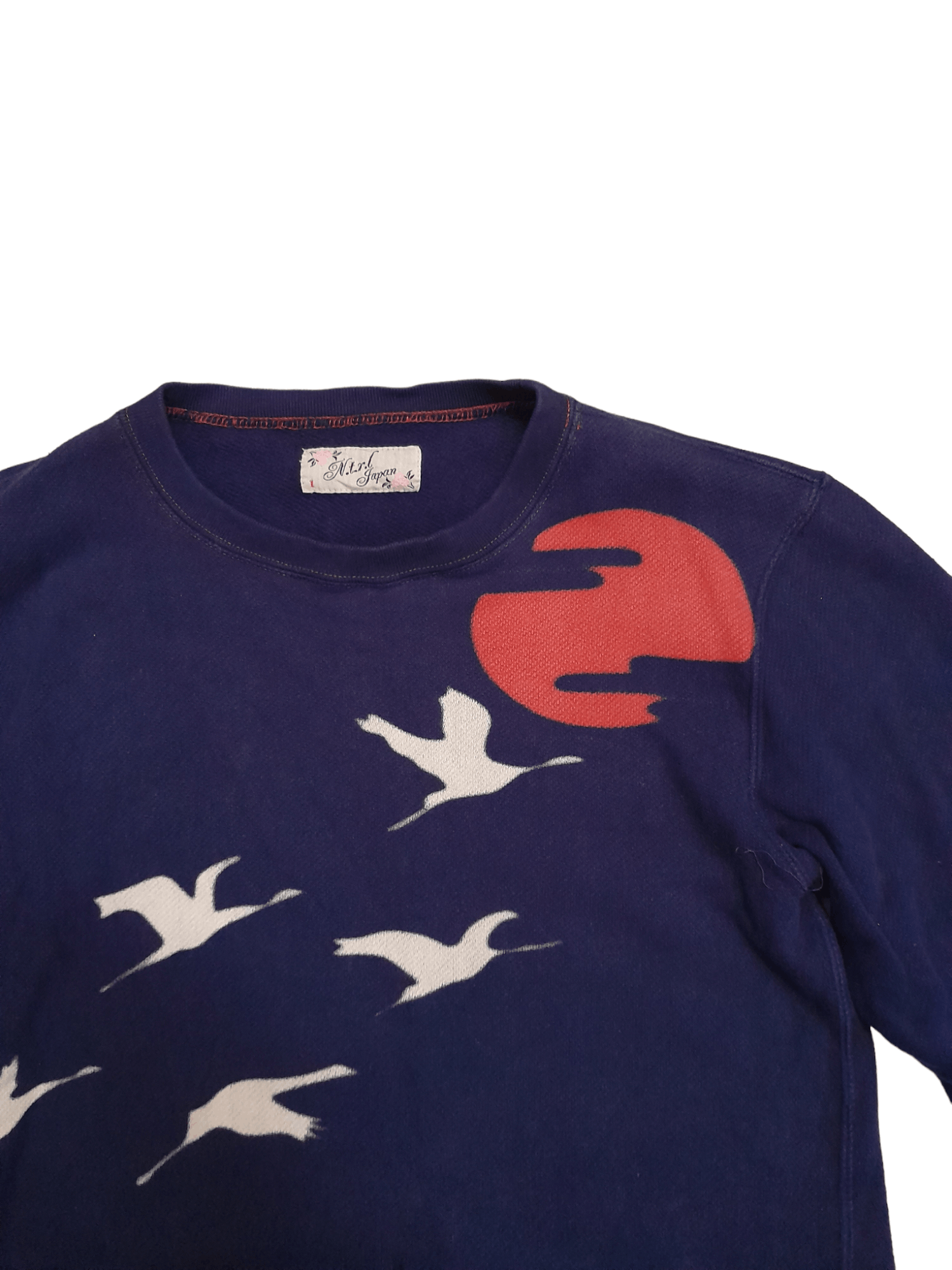 Japanese Brand NTRL Japan Sun Set Sweater (E759) Size US M / EU 48-50 / 2 - 3 Thumbnail