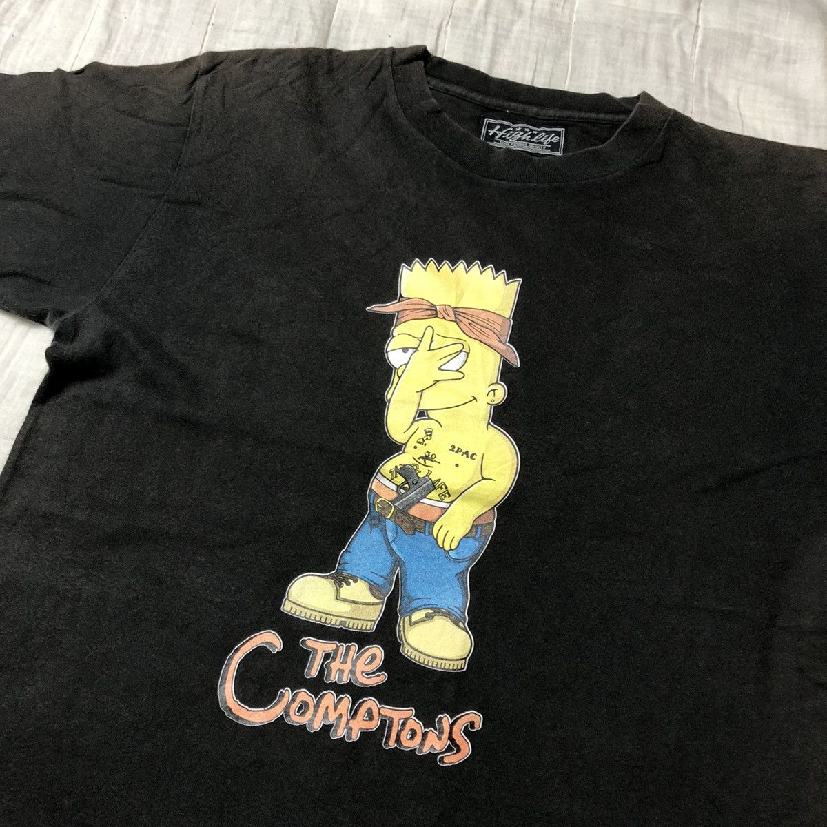 Rap Tees Vintage The Comptons Tupac T Shirt Size US M / EU 48-50 / 2 - 1 Thumbnail