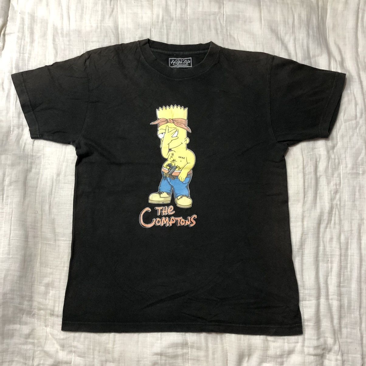Rap Tees Vintage The Comptons Tupac T Shirt Size US M / EU 48-50 / 2 - 2 Thumbnail