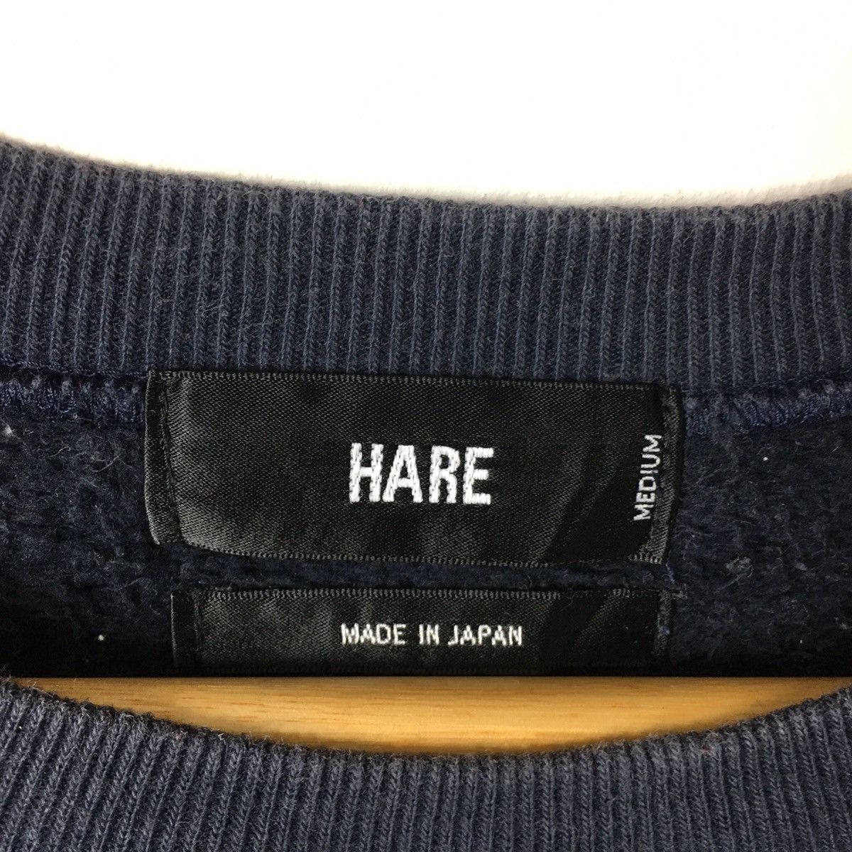 HARE HARE Giggle and Titter Japanese Brand Black Sweatshirt Size US M / EU 48-50 / 2 - 3 Thumbnail