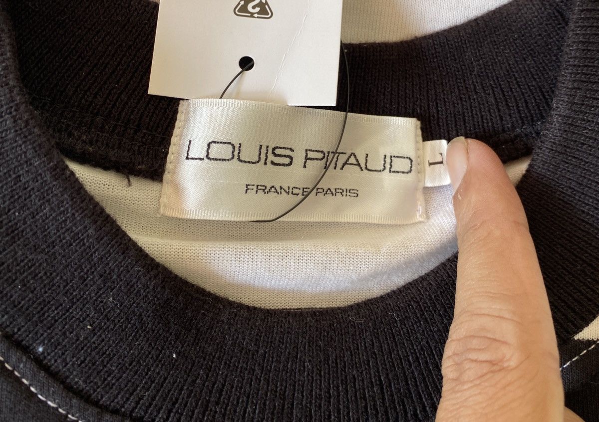 Designer × Vintage LOUIS PITAUD FRANCE PARIS DESIGNER T SHIRT Size US L / EU 52-54 / 3 - 8 Thumbnail