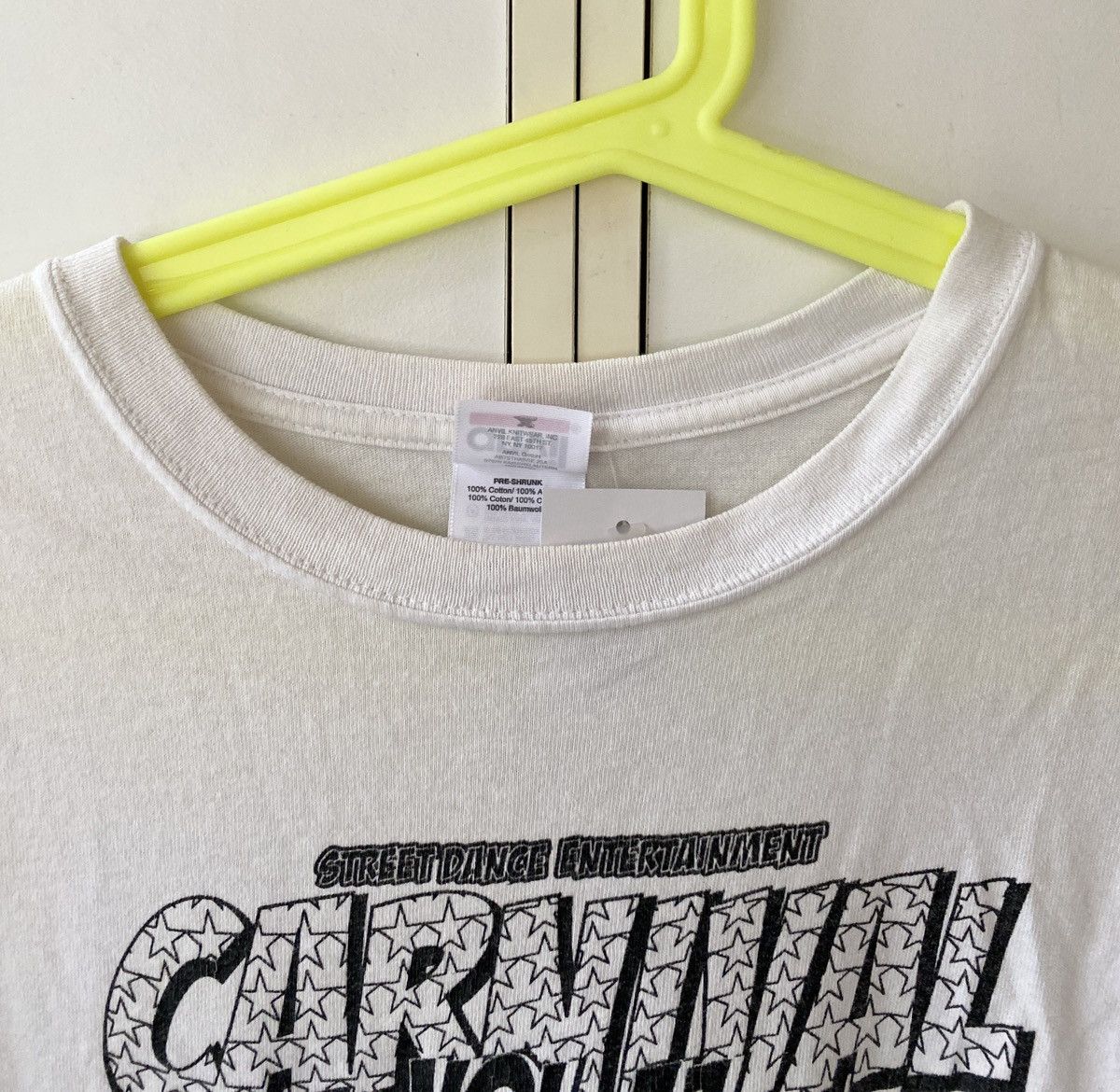 Rap Tees VINTAGE Y2K STREETDANCE NO DANCE NO LIFE TEE Size US S / EU 44-46 / 1 - 3 Thumbnail