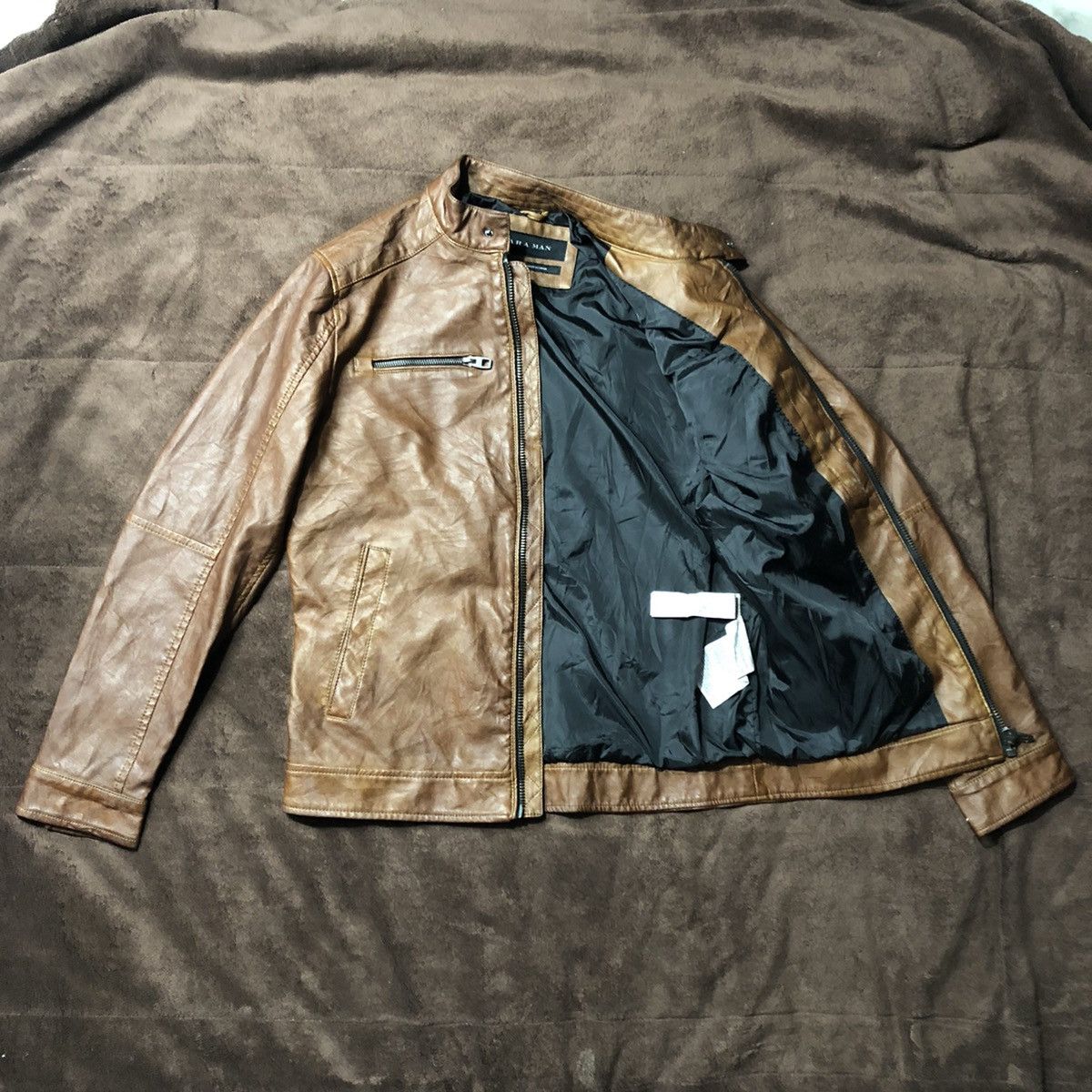 Zara Zara Man Motorcycle Jacket Size US M / EU 48-50 / 2 - 4 Thumbnail