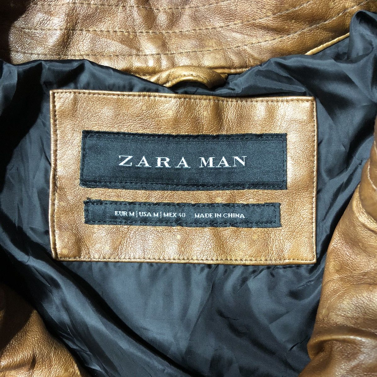 Zara Zara Man Motorcycle Jacket Size US M / EU 48-50 / 2 - 5 Thumbnail