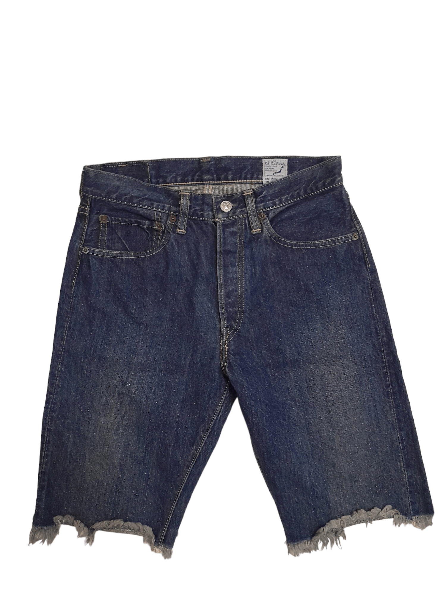 Orslow Orslow Denim Short Lot 7105 Japan (E761) Size US 28 / EU 44 - 5 Thumbnail