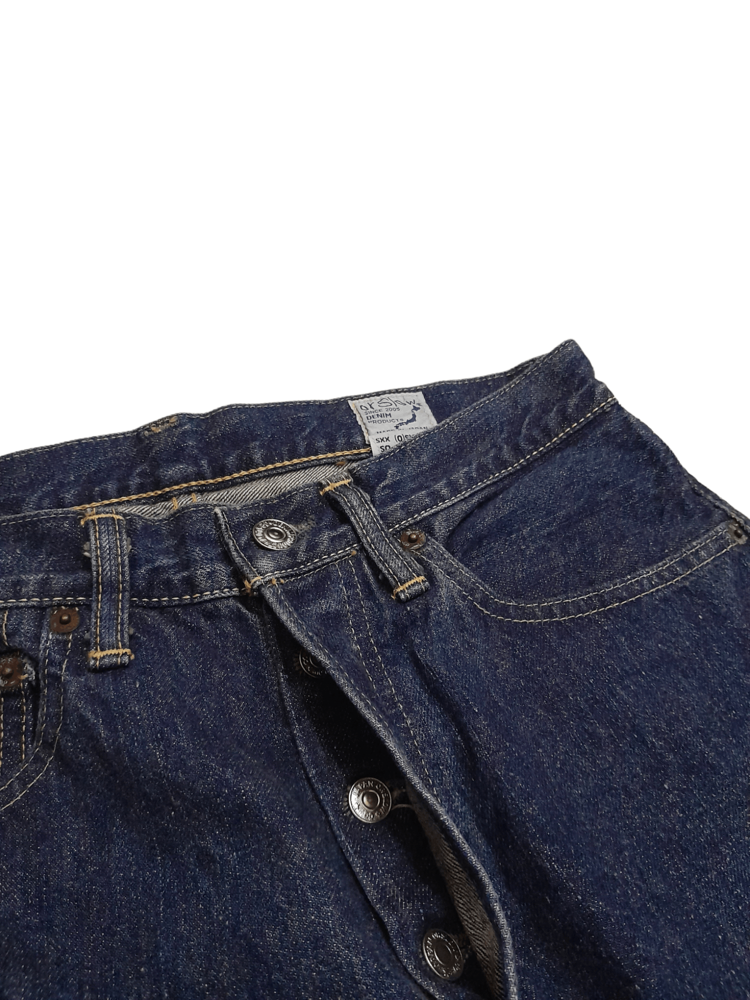 Orslow Orslow Denim Short Lot 7105 Japan (E761) Size US 28 / EU 44 - 6 Thumbnail
