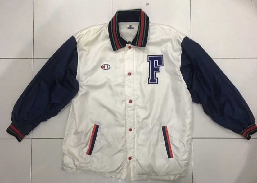 Champion 90’s Championproducts Nylon Varsity Jacket Size US L / EU 52-54 / 3 - 3 Thumbnail