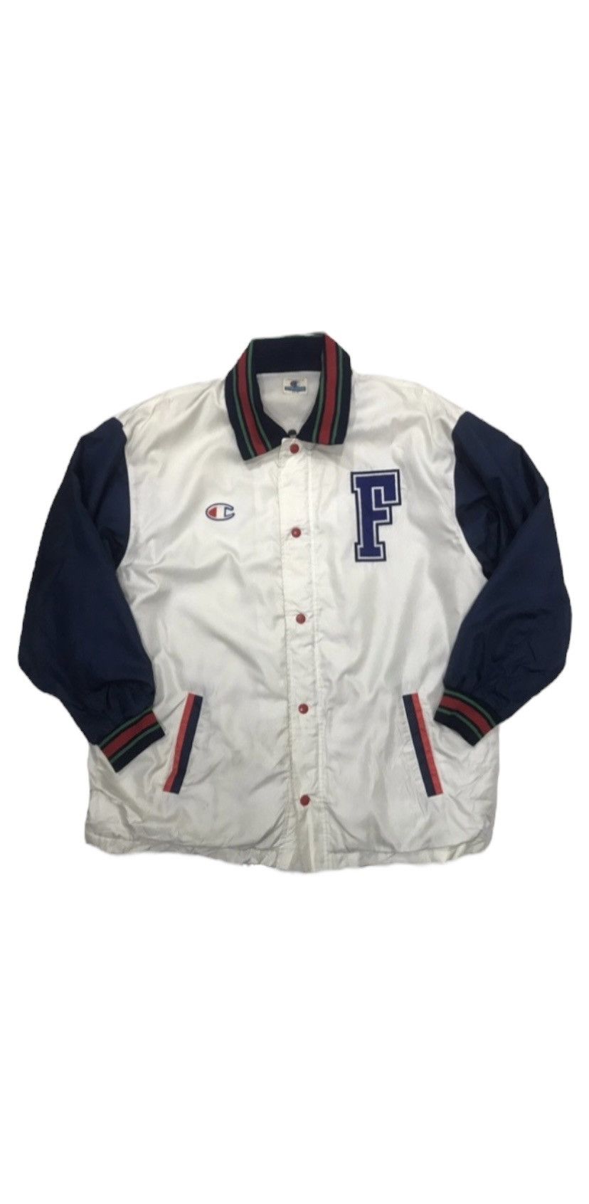 Champion 90’s Championproducts Nylon Varsity Jacket Size US L / EU 52-54 / 3 - 1 Thumbnail