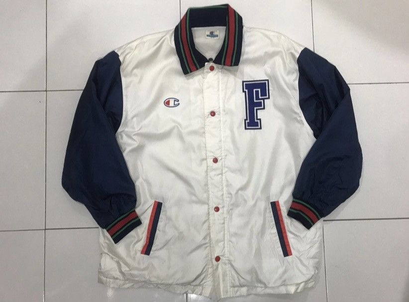 Champion 90’s Championproducts Nylon Varsity Jacket Size US L / EU 52-54 / 3 - 2 Thumbnail