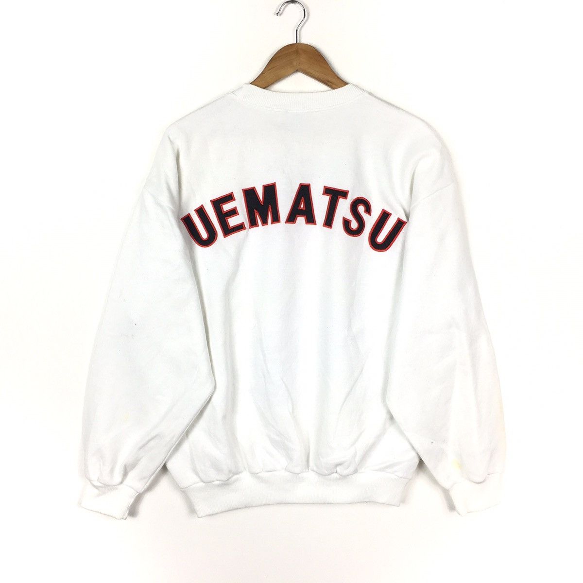Descente Vintage 90s DESCENTE Japanese Brand Sport White Sweatshirt Size US XXL / EU 58 / 5 - 4 Thumbnail