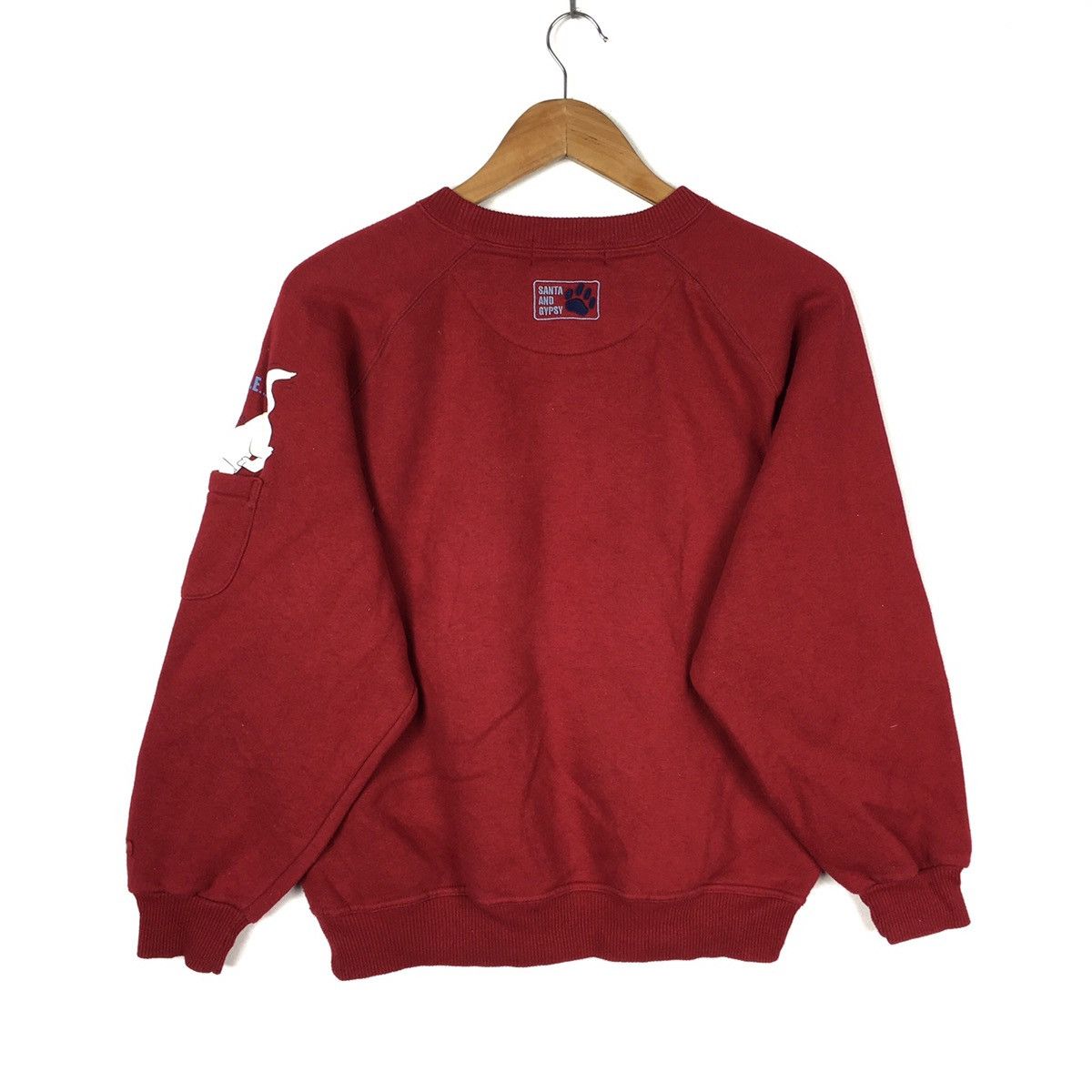 Vintage Vintage 1984 SANTA WORLD Captain Santa Sweden Red Sweatshirt Size US S / EU 44-46 / 1 - 4 Thumbnail