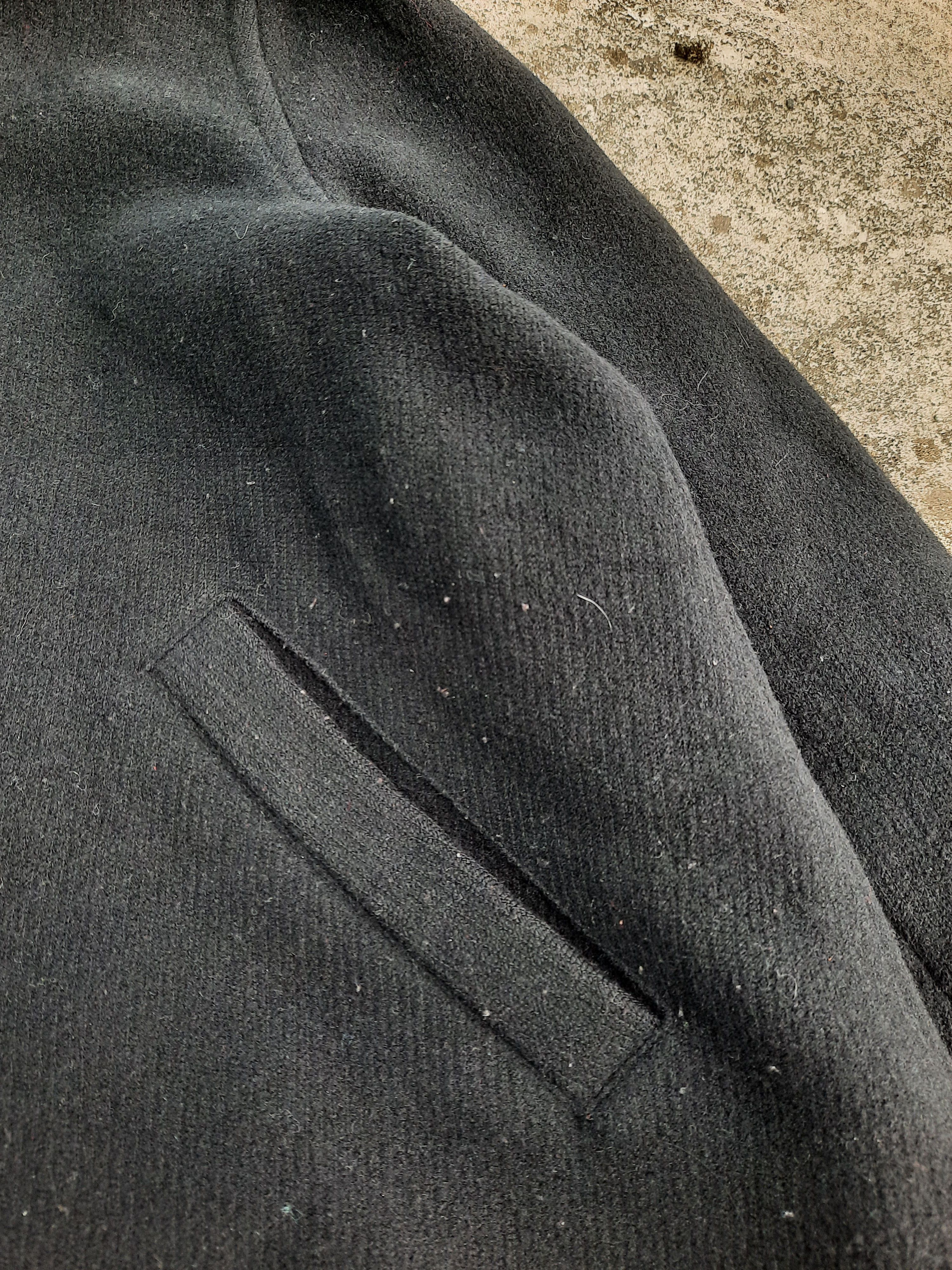Issey Miyake × Japanese Brand × Sunao Kuwahara 1990s I.S. Sunao Kuwahara Wool Coat Jacket Size M / US 6-8 / IT 42-44 - 4 Thumbnail