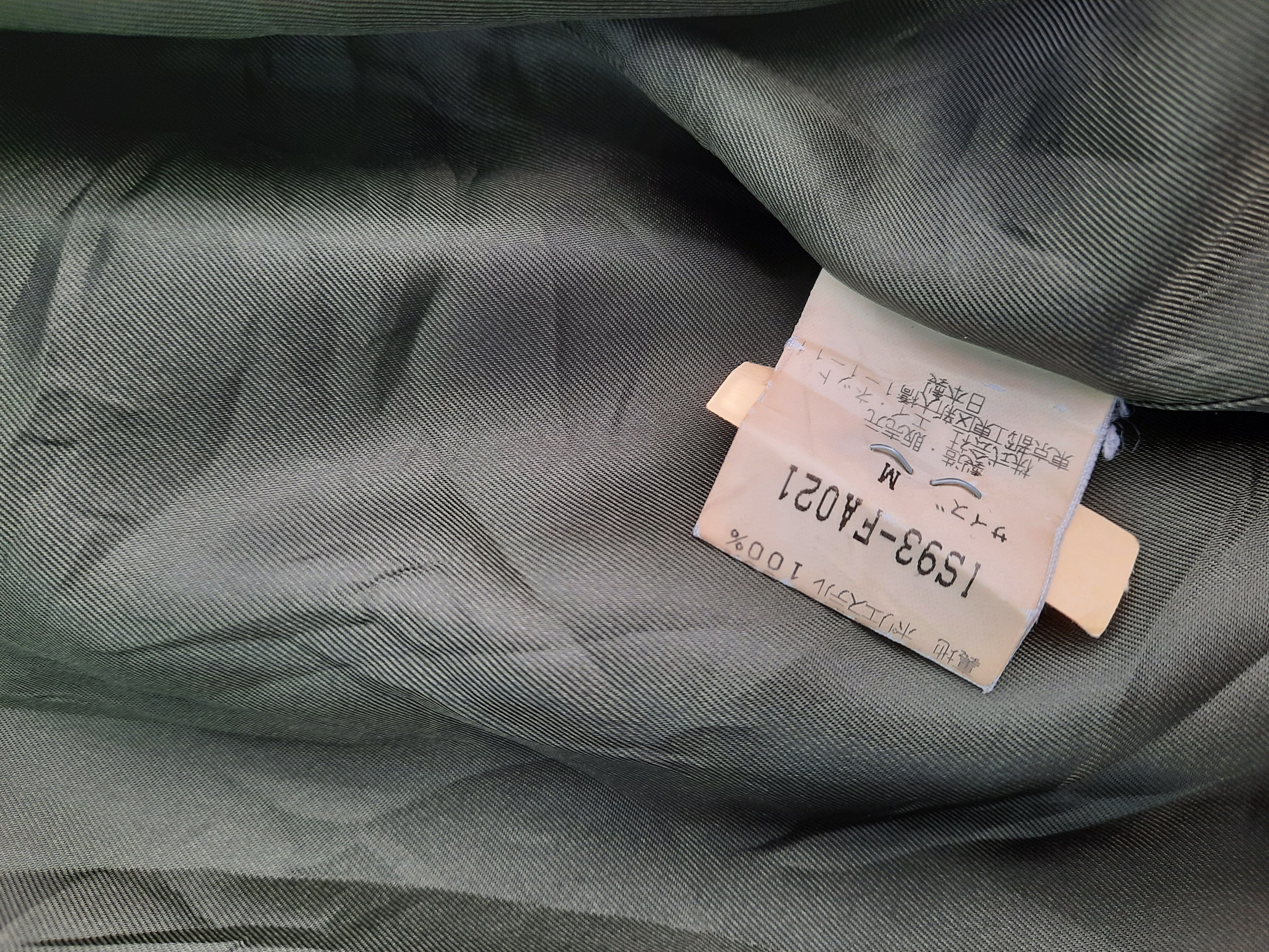 Issey Miyake × Japanese Brand × Sunao Kuwahara 1990s I.S. Sunao Kuwahara Wool Coat Jacket Size M / US 6-8 / IT 42-44 - 10 Thumbnail