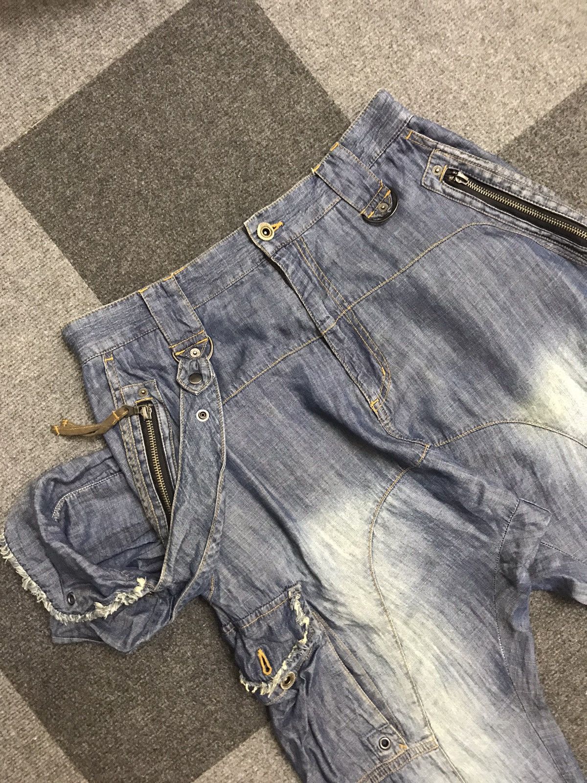 PPFM Archival Very Rare PPFM Japan Punk Harem Pant With Side Bag Size US 31 - 2 Thumbnail