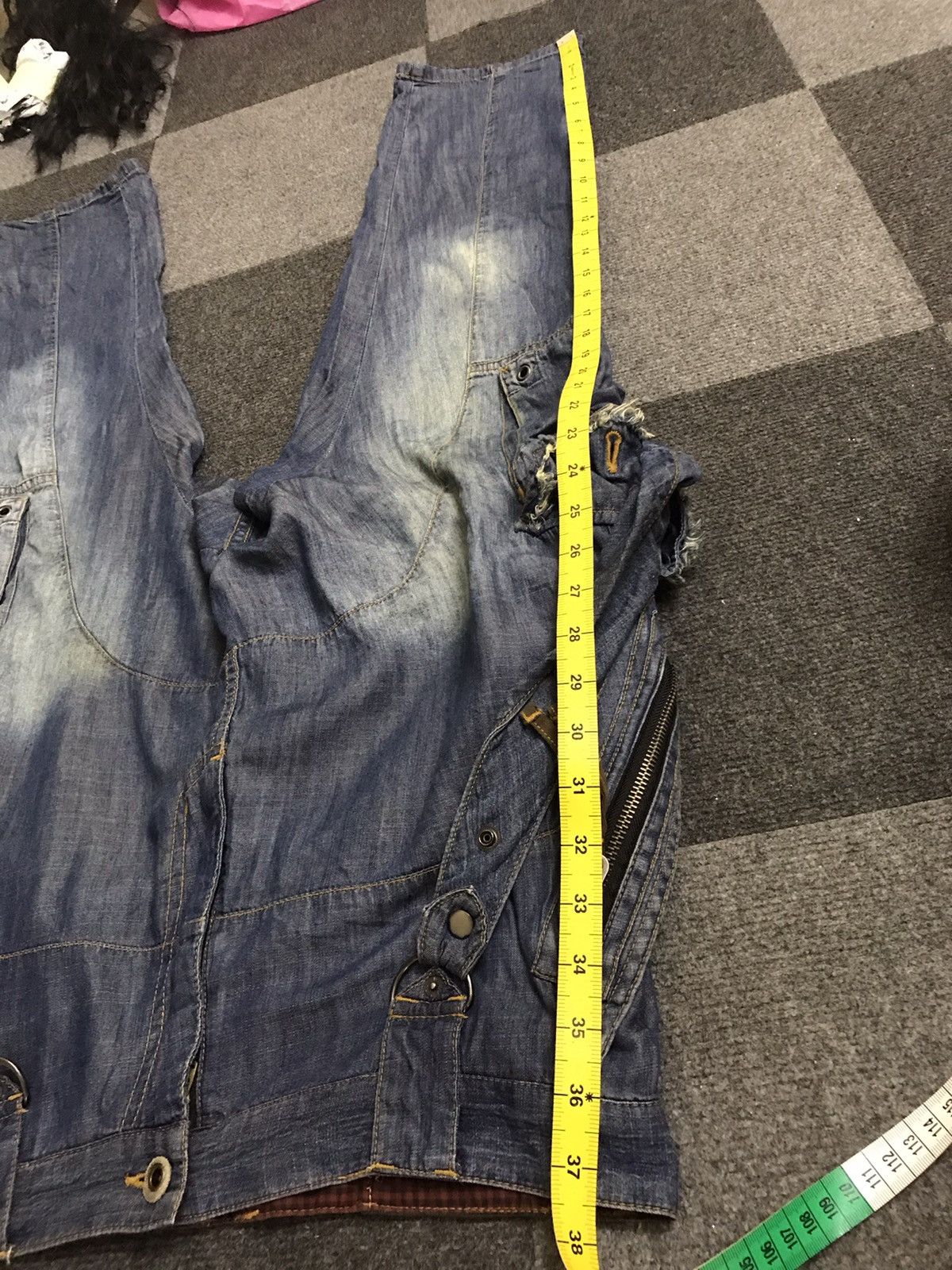 PPFM Archival Very Rare PPFM Japan Punk Harem Pant With Side Bag Size US 31 - 17 Thumbnail