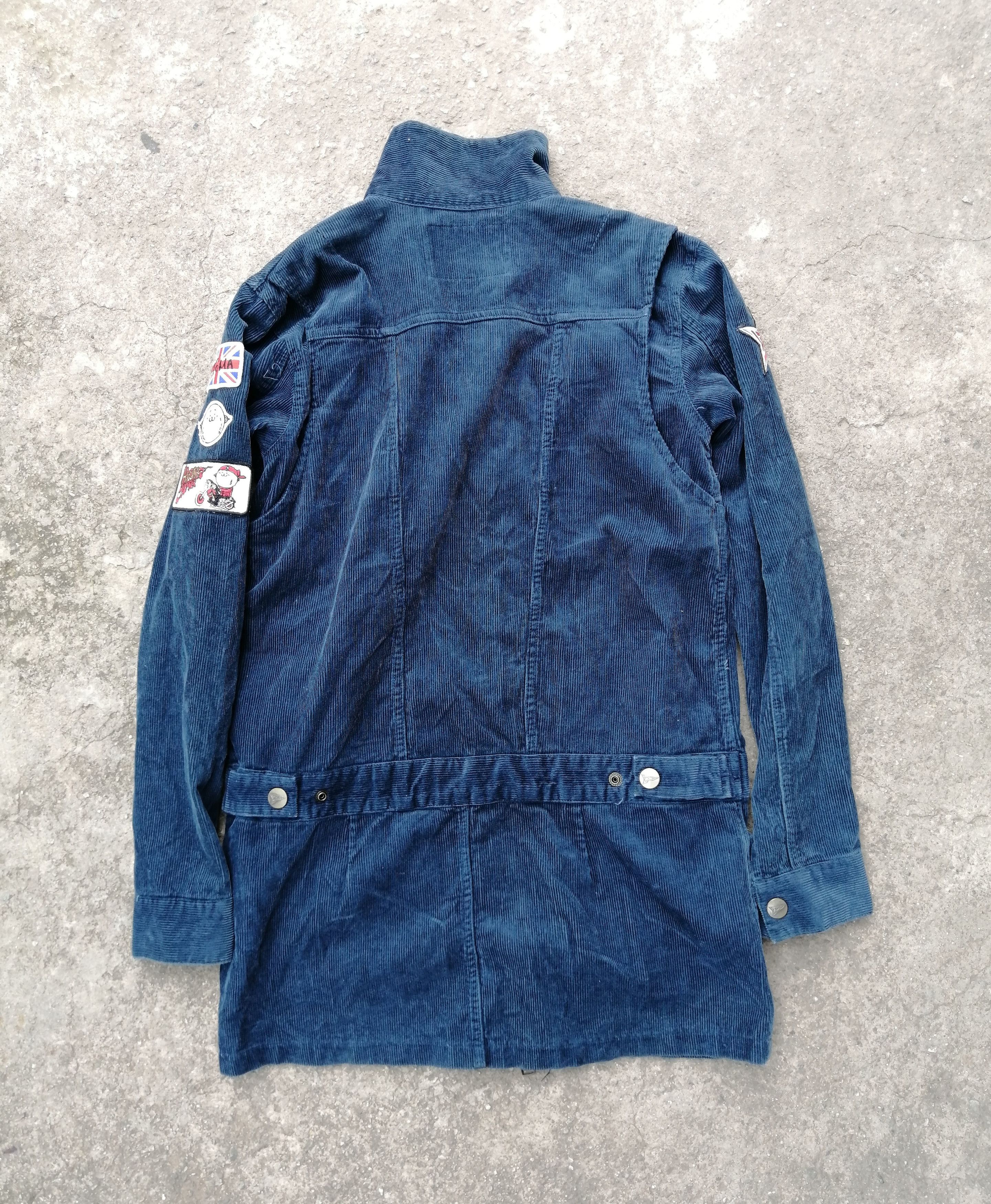 20471120 Hyoma Corduroy Biker Jacket Size US S / EU 44-46 / 1 - 2 Thumbnail