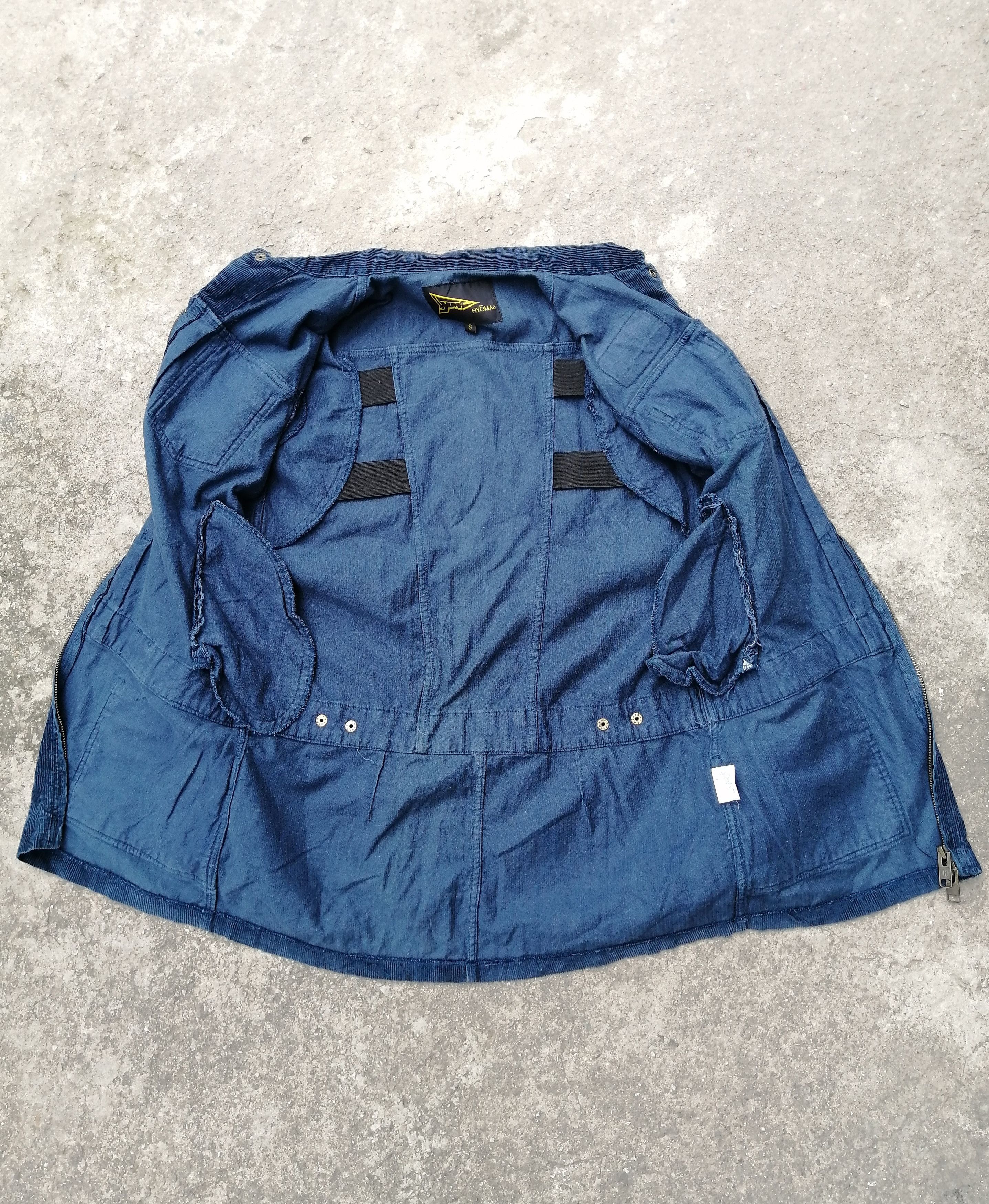 20471120 Hyoma Corduroy Biker Jacket Size US S / EU 44-46 / 1 - 9 Thumbnail