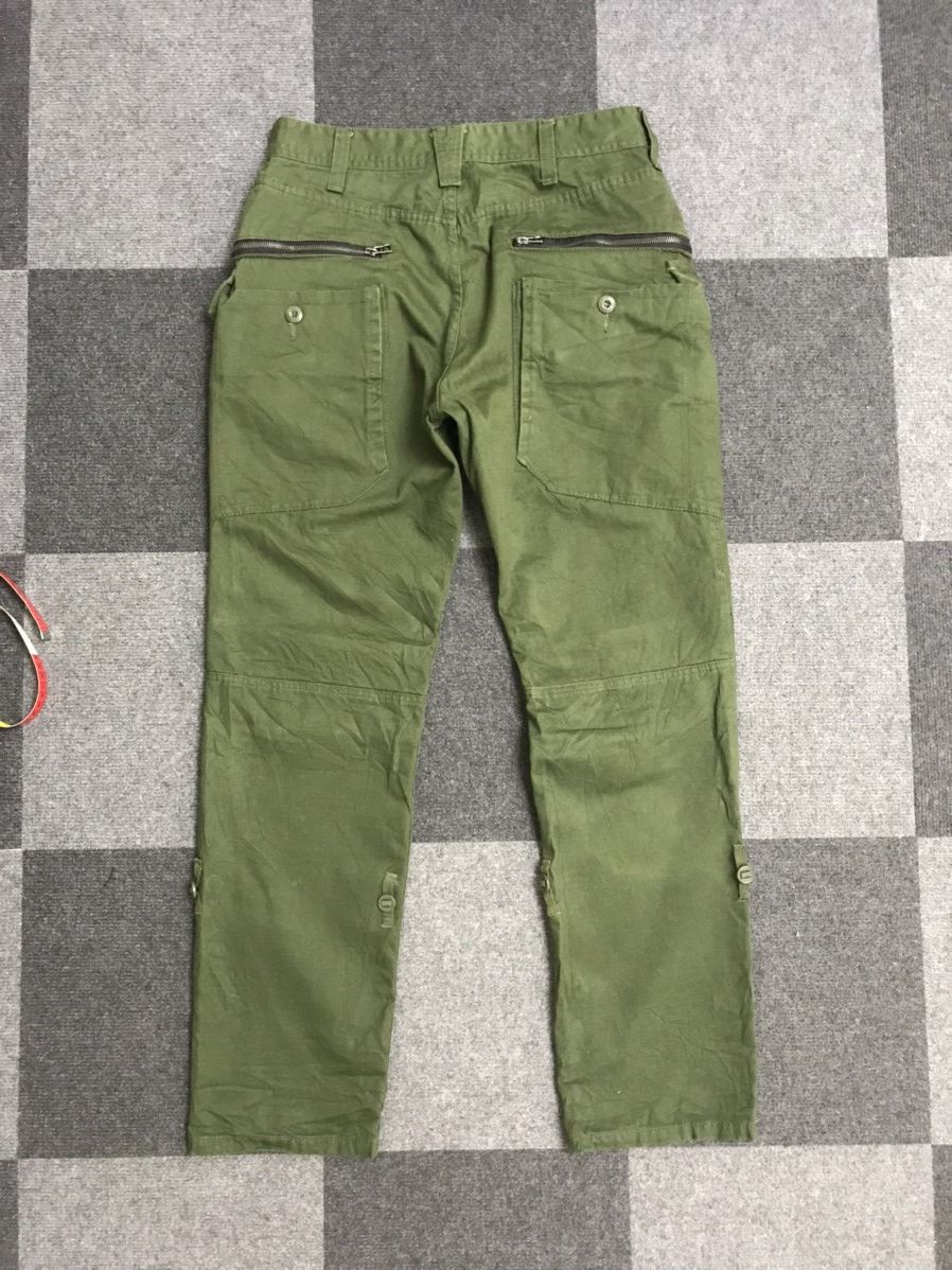 Japanese Brand Rare ALPHA CROUGE Japan Double Gardener Pockets Cargo Pant Size US 31 - 11 Thumbnail