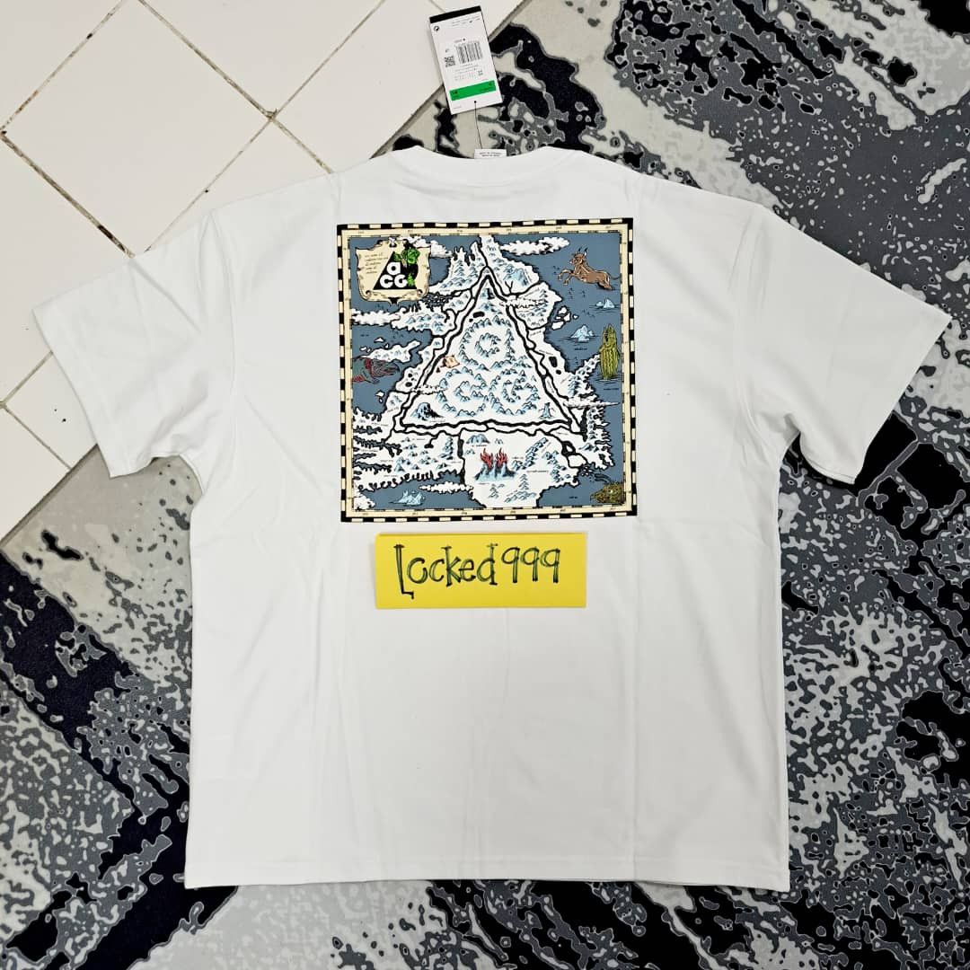 Nike ACG NIKE ACG WIZZARD ICELAND MAP TEE Size US XL / EU 56 / 4 - 2 Thumbnail