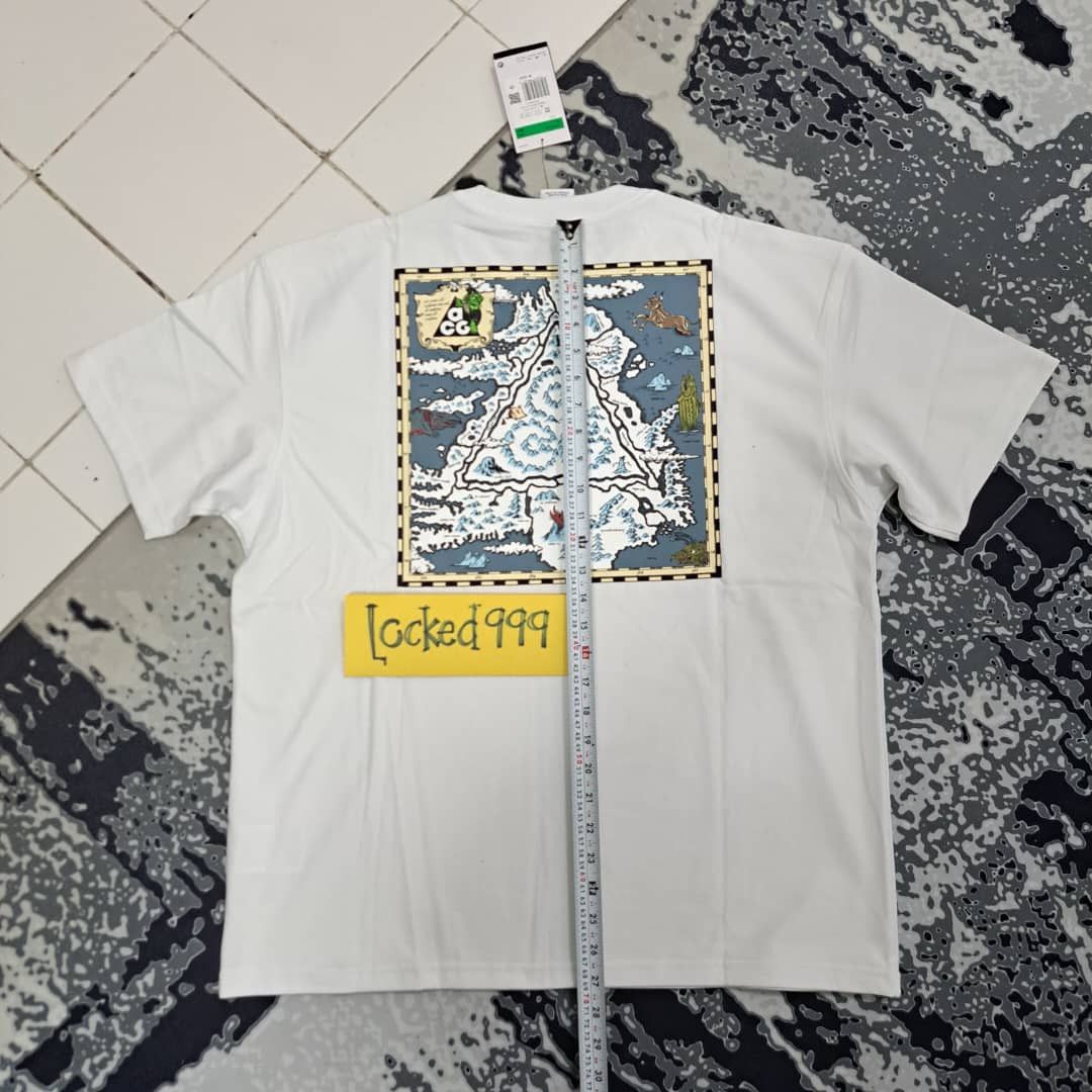 Nike ACG NIKE ACG WIZZARD ICELAND MAP TEE Size US XL / EU 56 / 4 - 4 Thumbnail