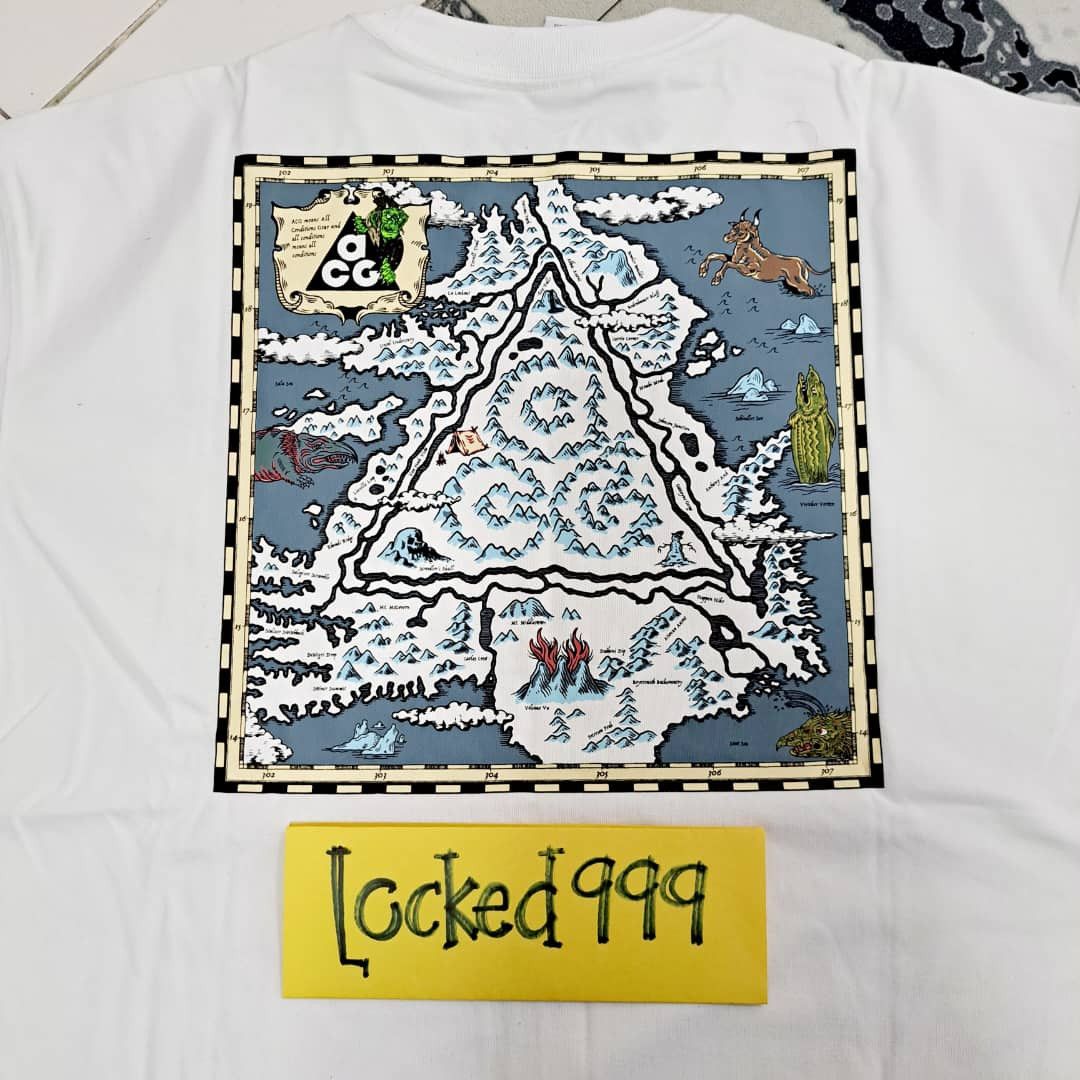 Nike ACG NIKE ACG WIZZARD ICELAND MAP TEE Size US XL / EU 56 / 4 - 8 Thumbnail